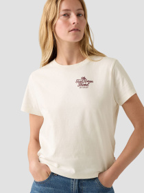 Жіноча біла футболка модель A8804;0055 Фото