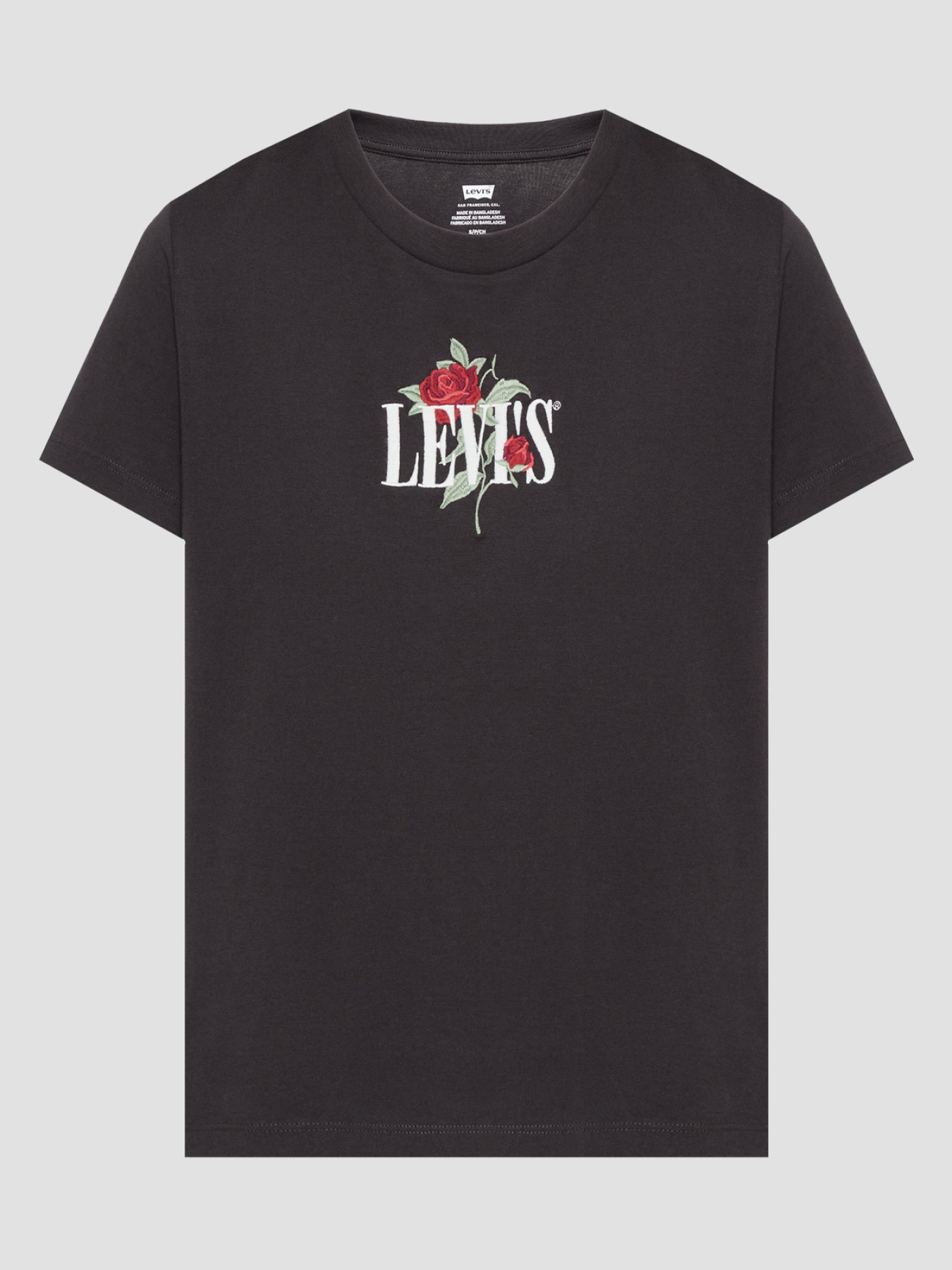 Жіноча темно-сіра футболка модель A8804;0066 Фото