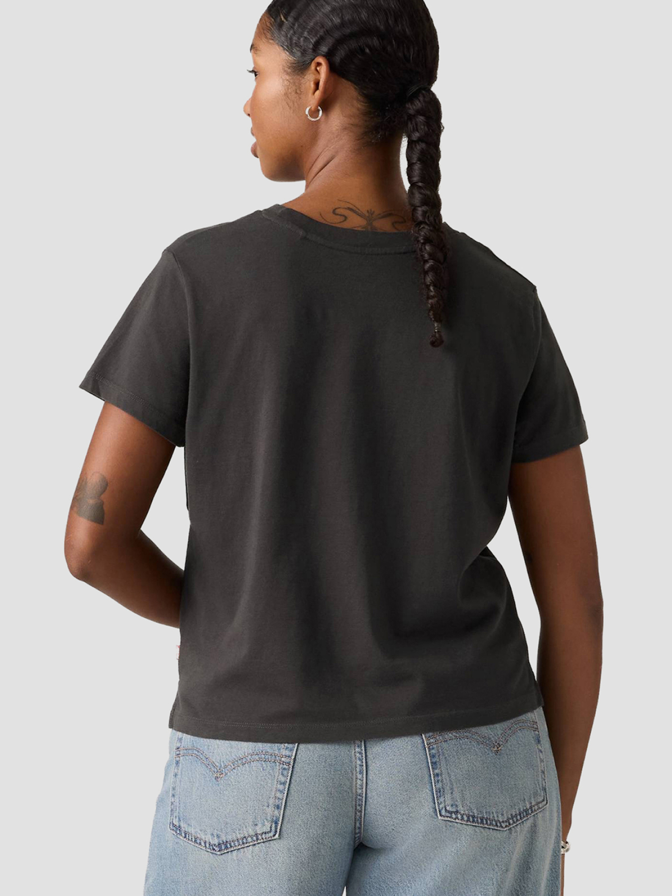 Жіноча темно-сіра футболка модель A8804;0066 Фото