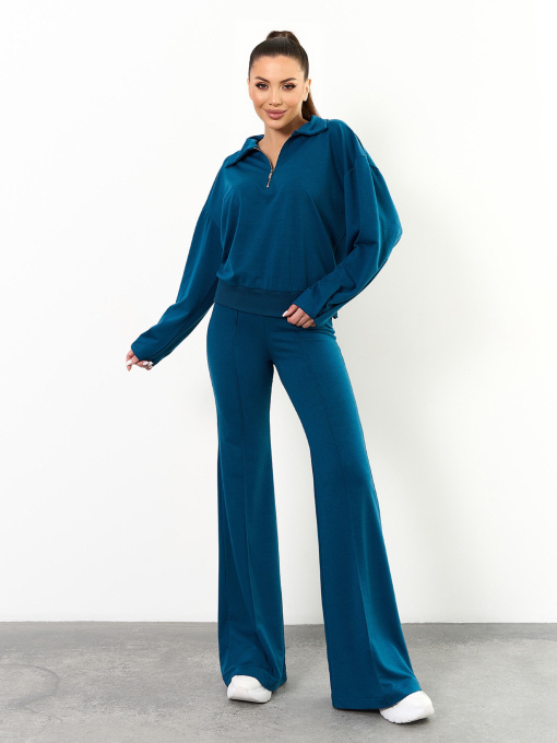 Костюмы модель 15510_бирюзовый Фото