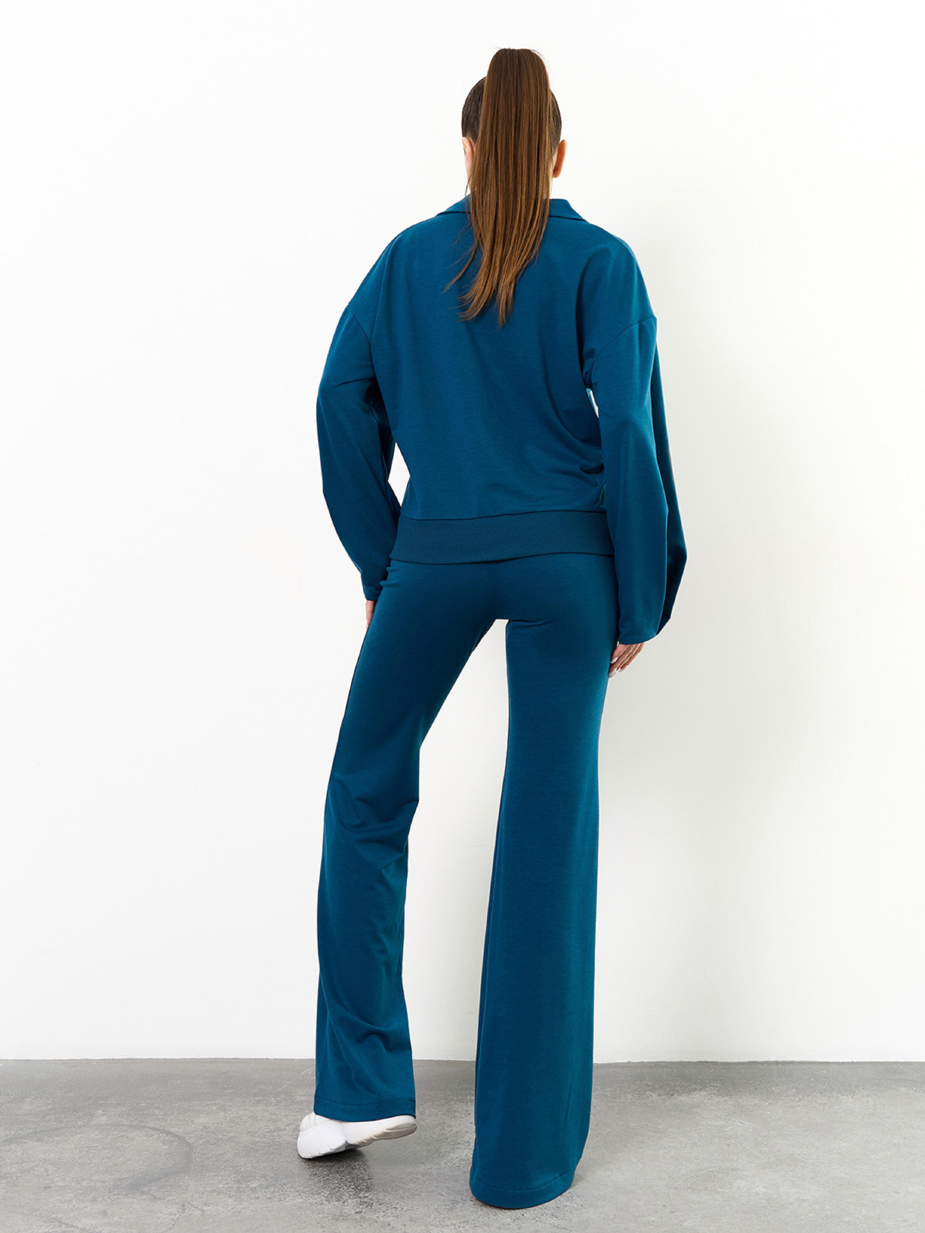 Повсякденний костюм ISSA Plus модель 15510_бирюзовый Фото