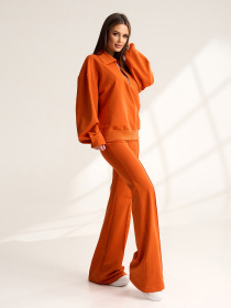 Повседневный костюм ISSA Plus модель 15510A_оранжевый Фото