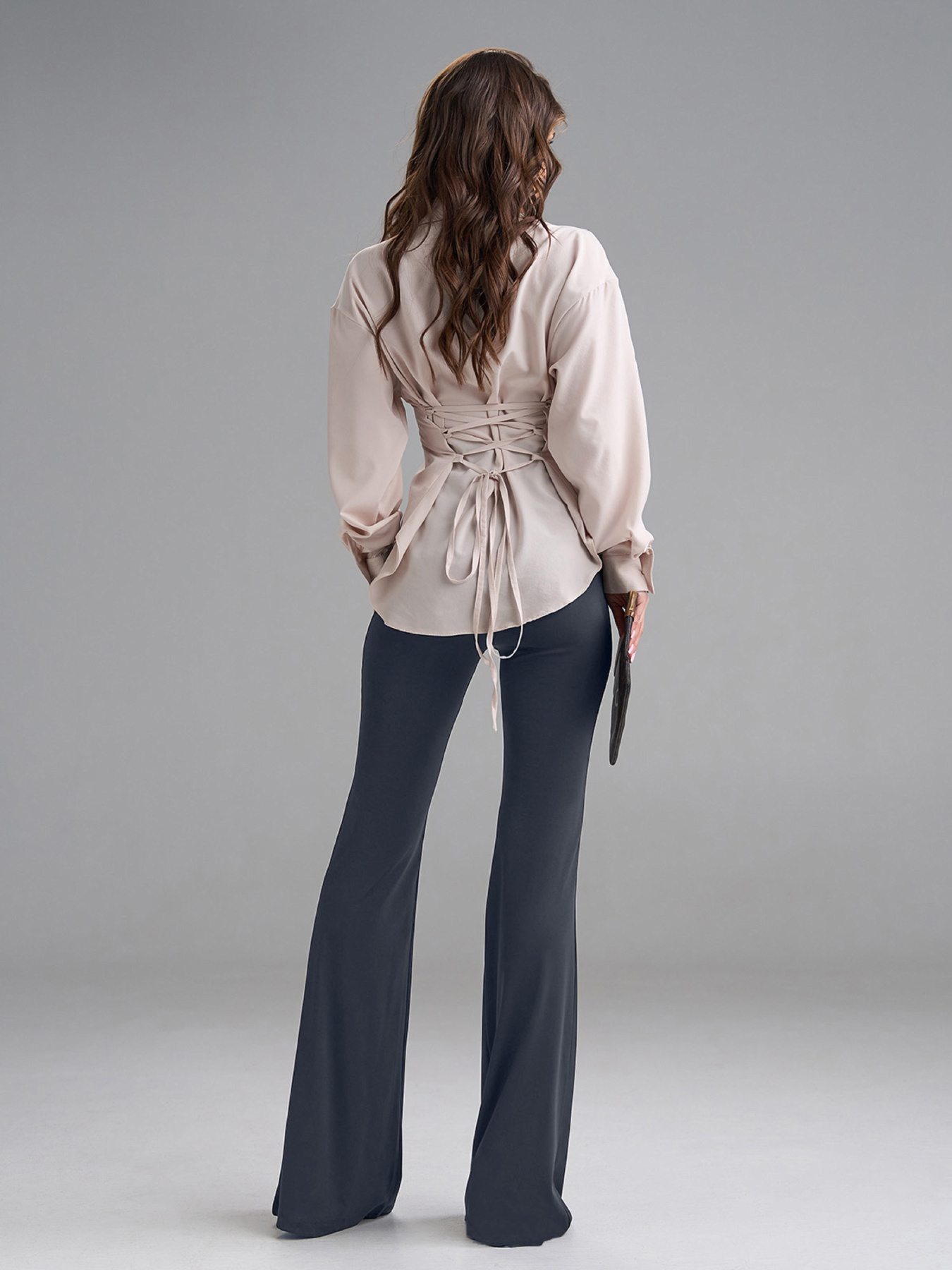 Класичні штани ISSA Plus модель 15500_серый Фото