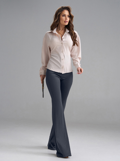 Классические штаны ISSA Plus модель 15500_серый Фото