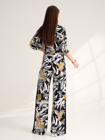 Повсякденний костюм ISSA Plus модель 15545_мультиколор Фото