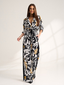 Повсякденний костюм ISSA Plus модель 15545_мультиколор Фото