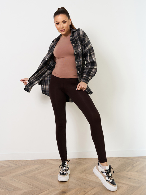 Легінси модель 15999_темно-коричневый Фото