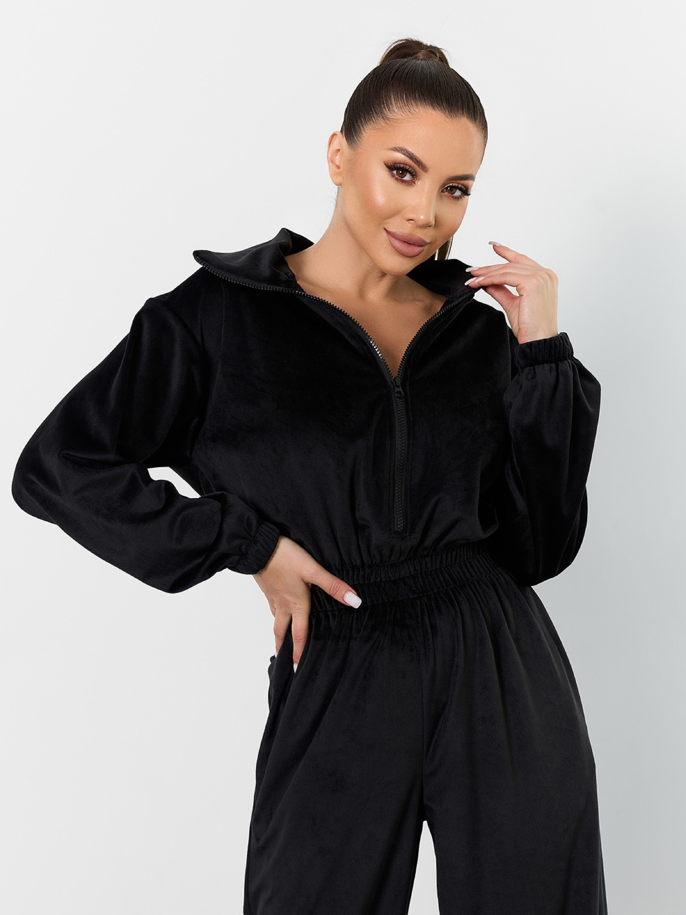 Комбинезон ISSA Plus модель SA-703_черный Фото