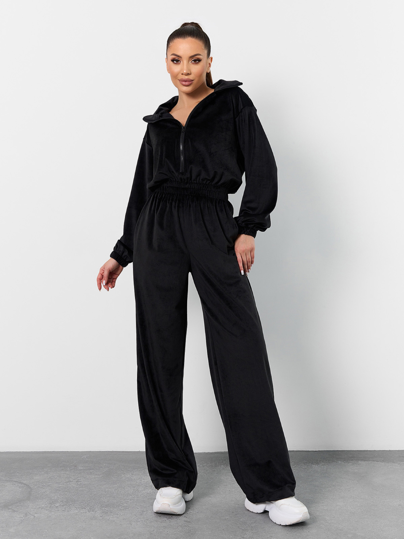 Комбинезон ISSA Plus модель SA-703_черный Фото