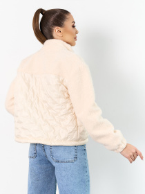 Жіночі куртки модель SA-704_молочный Фото