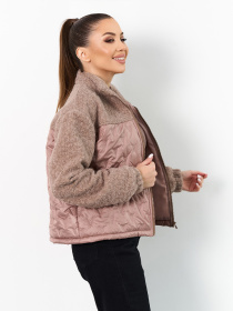 Жіночі куртки модель SA-704_темно-бежевый Фото