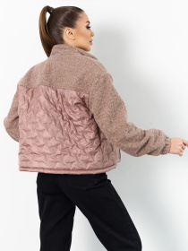 Жіночі куртки модель SA-704_темно-бежевый Фото