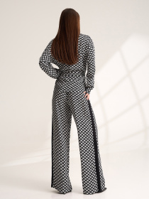 Повсякденний костюм ISSA Plus модель 15544_мультиколор Фото