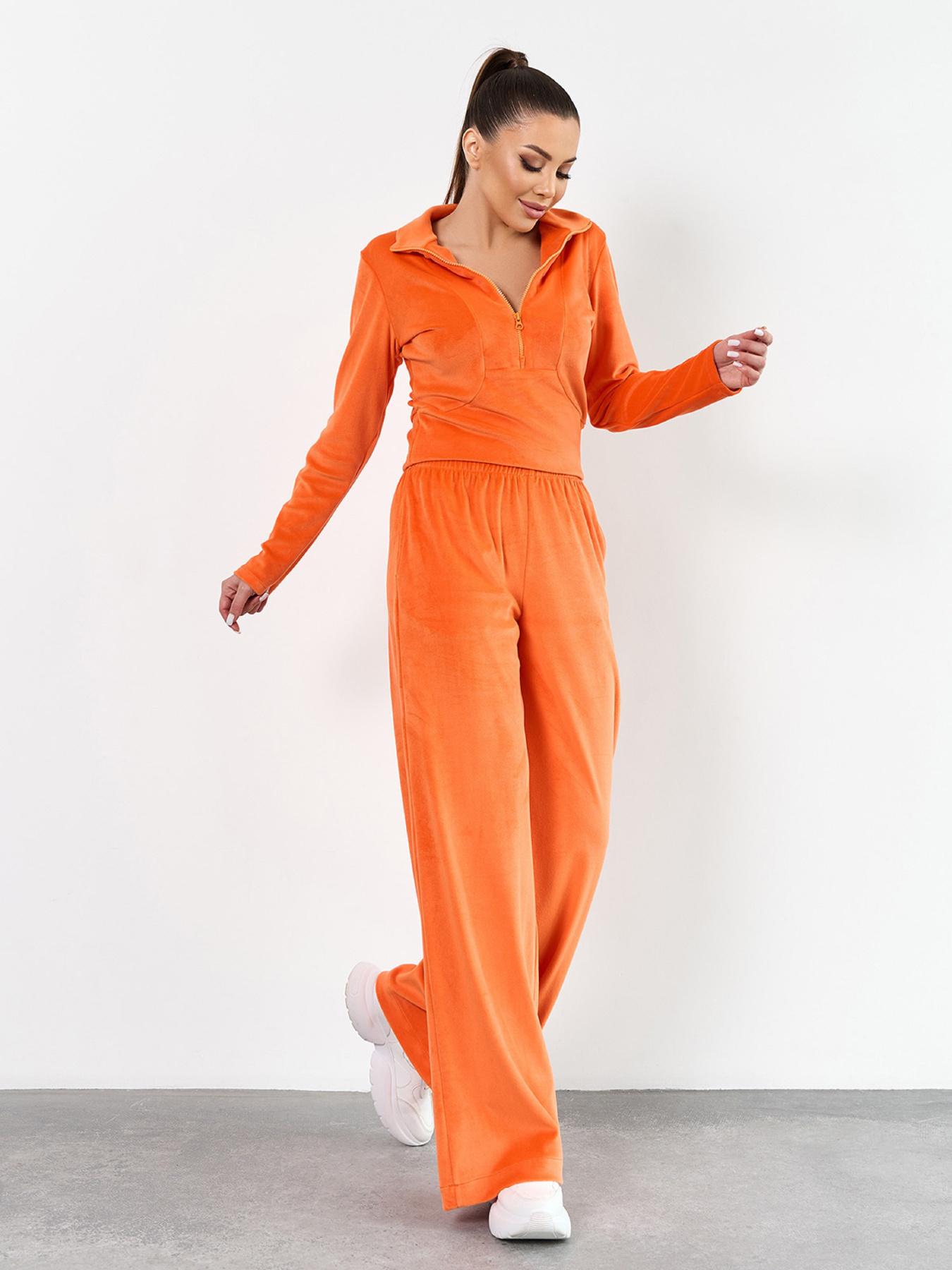 Костюмы модель 15342_оранжевый Фото