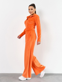 Повседневный костюм ISSA Plus модель 15342_оранжевый Фото
