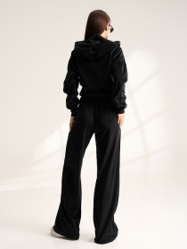 Спортивный костюм ISSA Plus модель 15526_черный Спортивный костюм ISSA Plus модель 15526_черный Фото