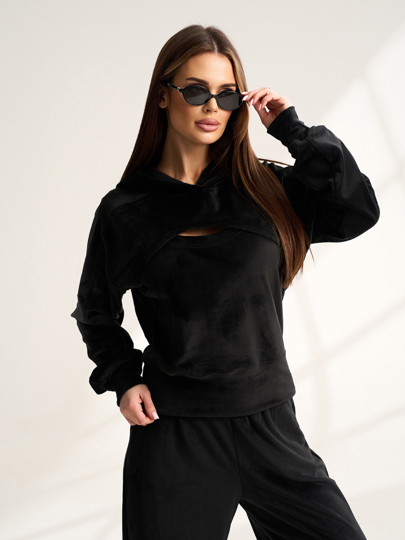 Спортивный костюм ISSA Plus модель 15526_черный Фото