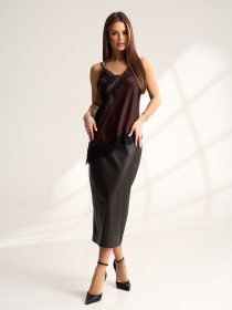 Топы модель 15532_темно-коричневый Фото