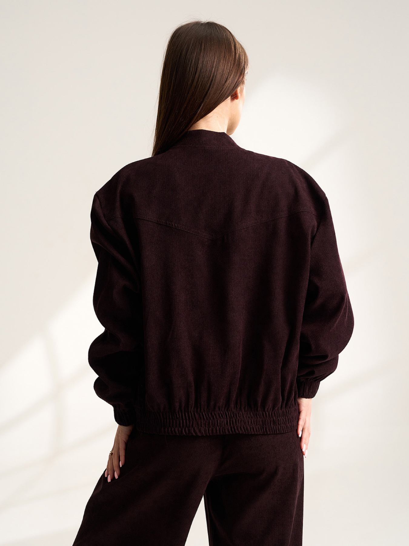 Куртки модель 15533_темно-коричневый Фото