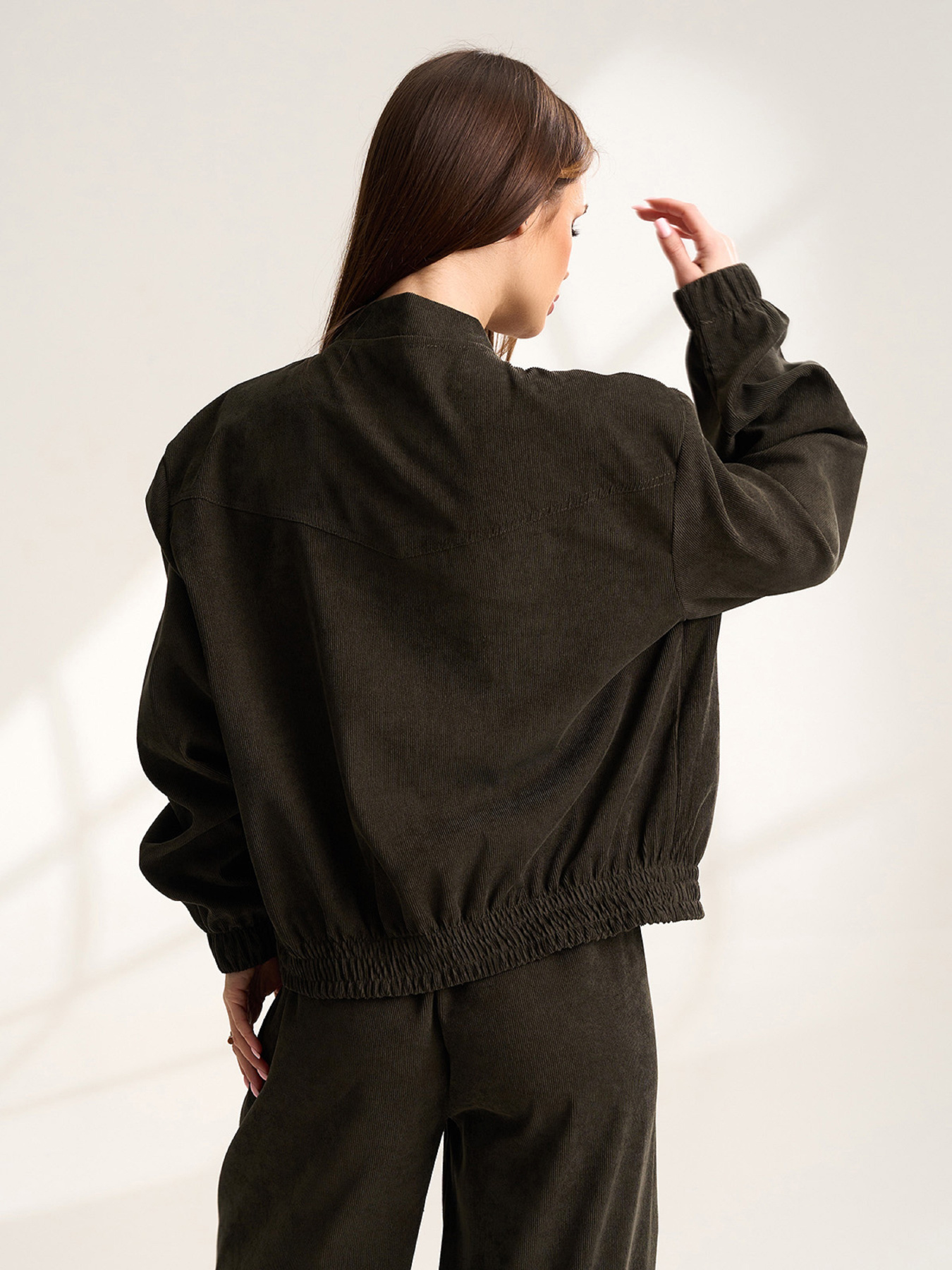 Бомбер ISSA Plus модель 15533_хаки Фото