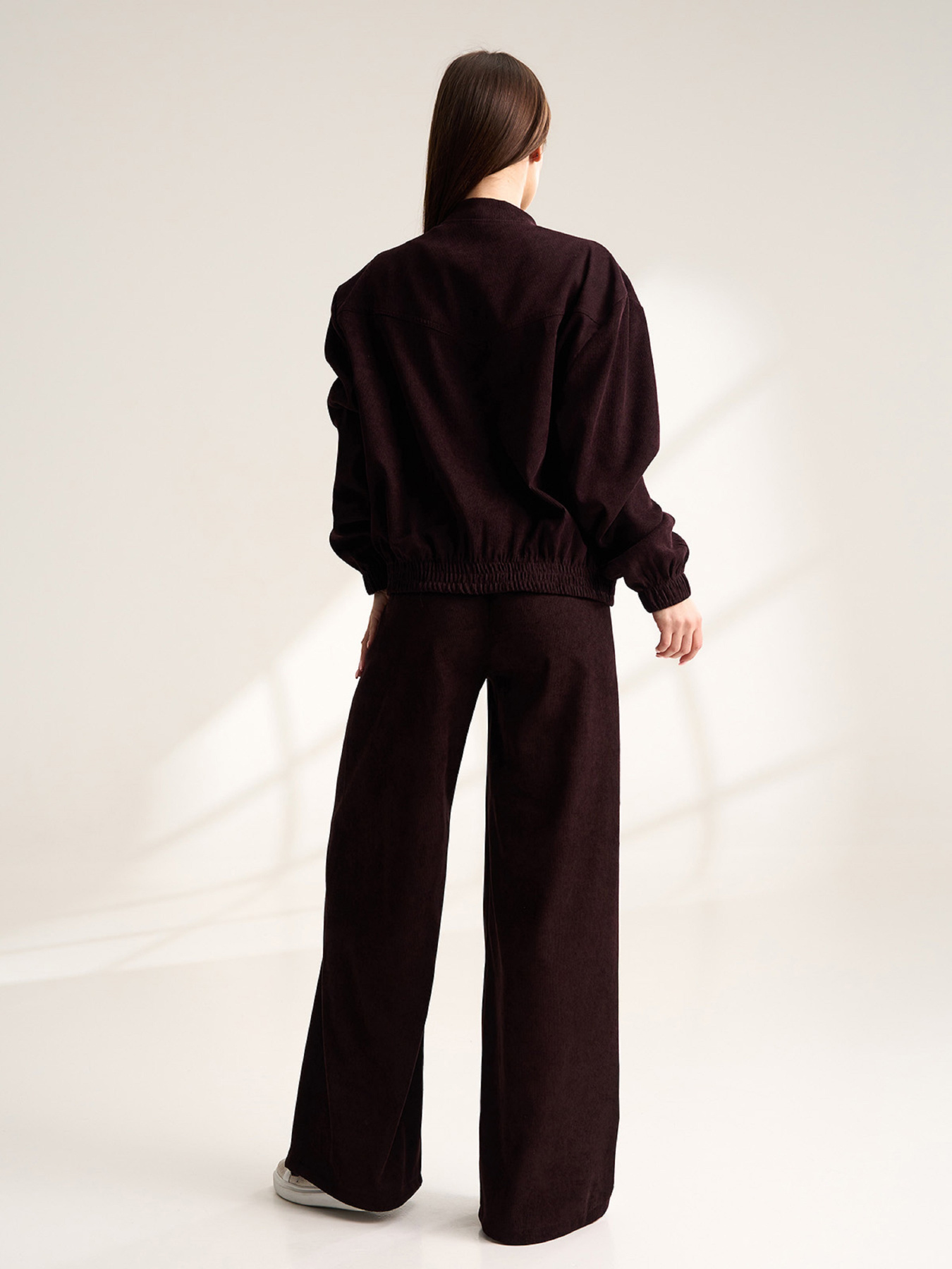 Брюки модель 15533B_темно-коричневый Брюки модель 15533B_темно-коричневый Фото