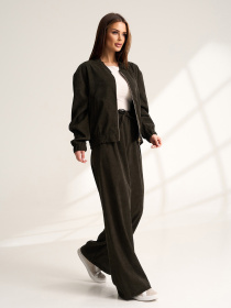 Брюки модель 15533B_хаки Брюки модель 15533B_хаки Фото