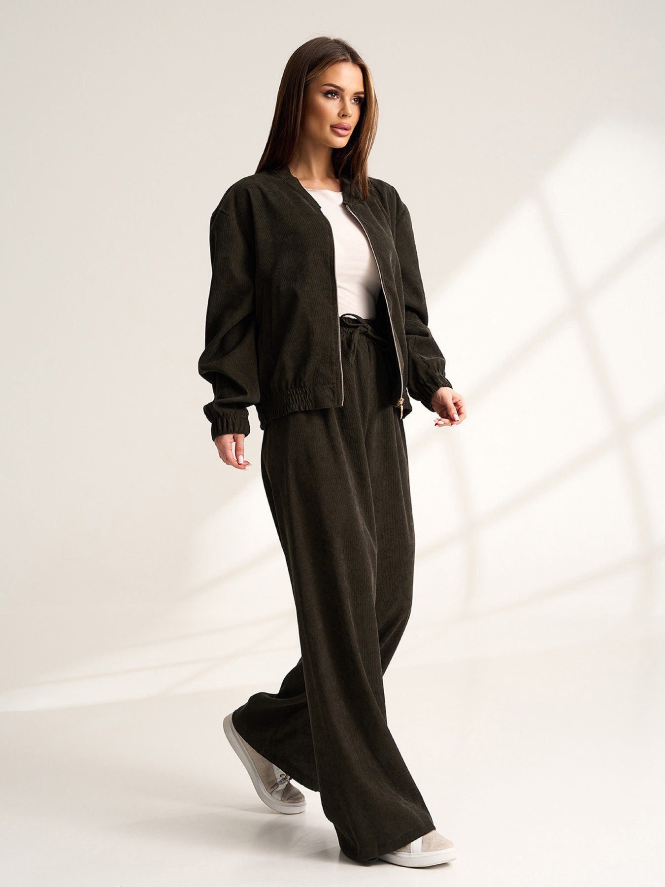 Повседневные штаны ISSA Plus модель 15533B_хаки Фото