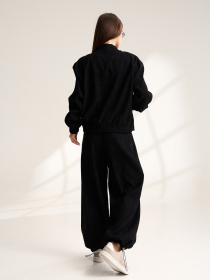 Повседневные штаны ISSA Plus модель 15533B_черный Фото