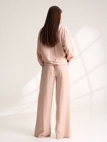Повсякденний костюм ISSA Plus модель 15535_бежевый Фото