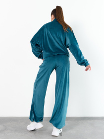 Жіночі костюми модель 15537_бирюзовый Фото