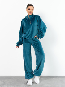 Жіночі костюми модель 15537_бирюзовый Фото