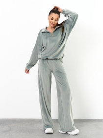 Жіночі костюми модель 15537_оливковый Фото