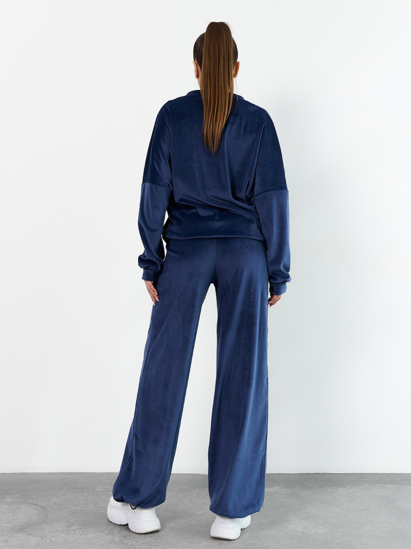 Жіночі костюми модель 15537_синий Фото