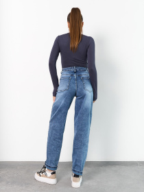 Широкі джинси ISSA Plus модель WN20-731_голубой Фото