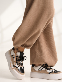 Брюки модель 15533B_бежевый Брюки модель 15533B_бежевый Фото