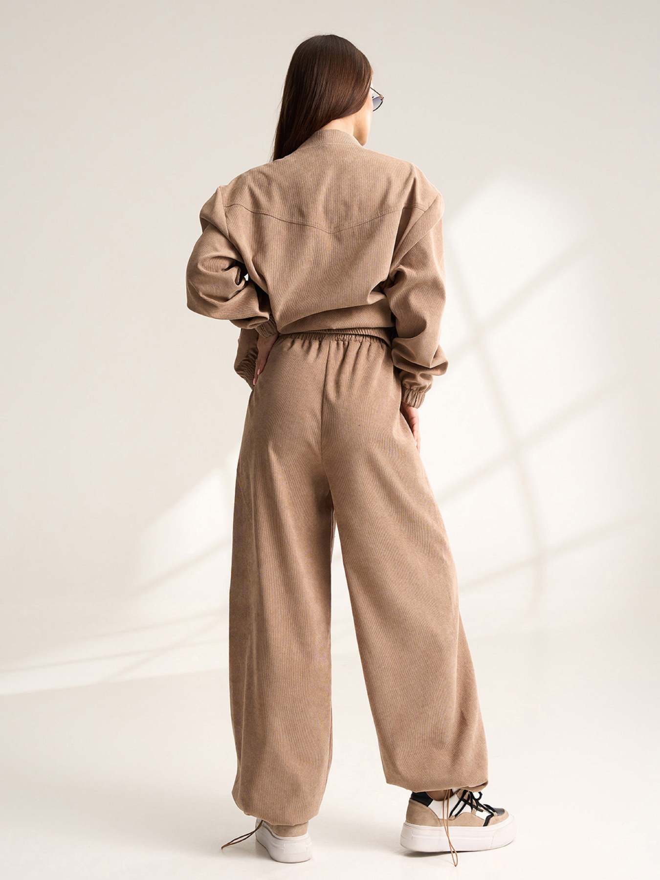 Повседневные штаны ISSA Plus модель 15533B_бежевый Фото