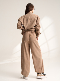 Повседневные штаны ISSA Plus модель 15533B_бежевый Фото