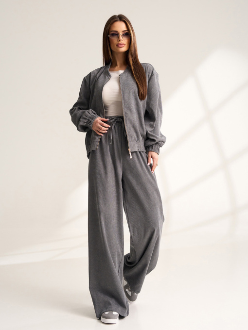 Повседневные штаны ISSA Plus модель 15533B_серый Фото