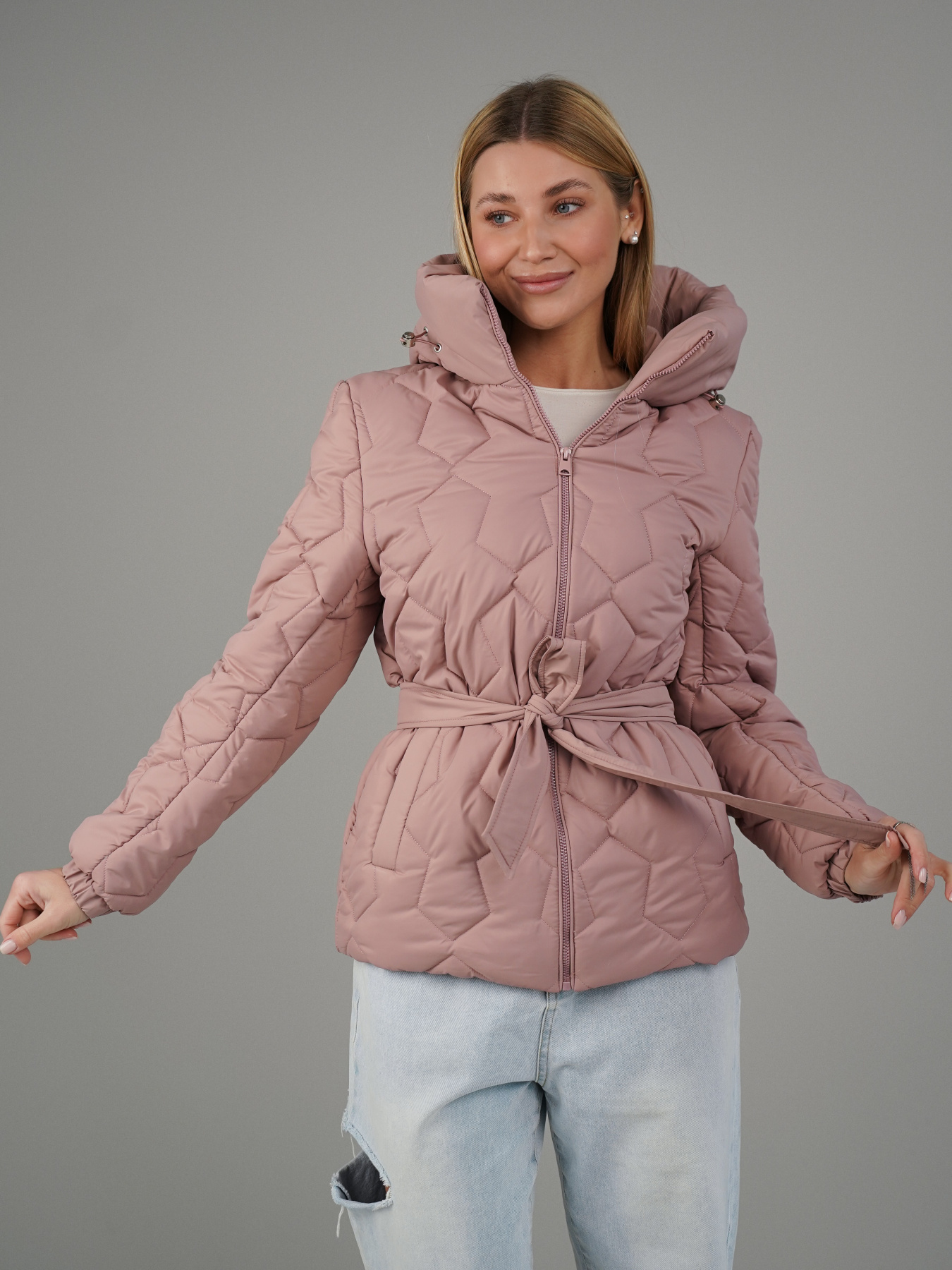 Модная женская демисезонная куртка модель Santa-KL Фото