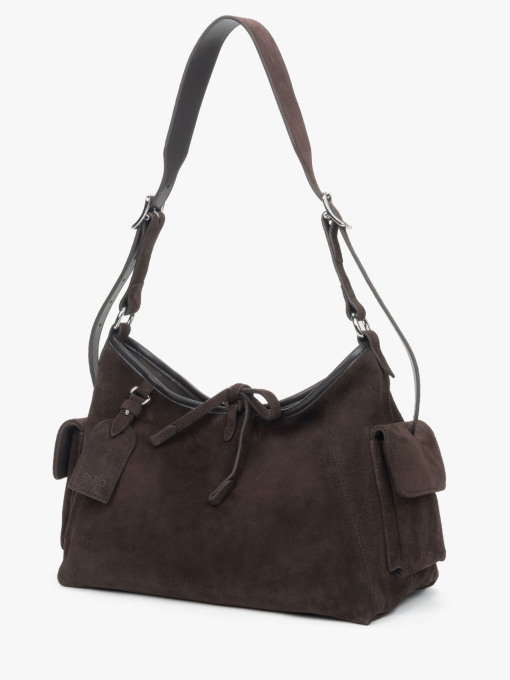 Сумка на плече ESTRO 9280-02-308, колір коричневий модель 9280-02-308 Фото