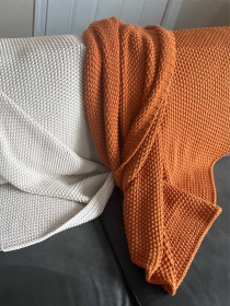 Плед - Покрывало LВязаные - Все Сезоны Коричневый Lovely Svi  модель 161025 Фото