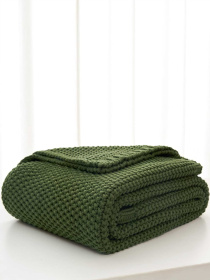 Плед - Покрывало LВязаные - Все Сезоны Коричневый модель 151025 Фото