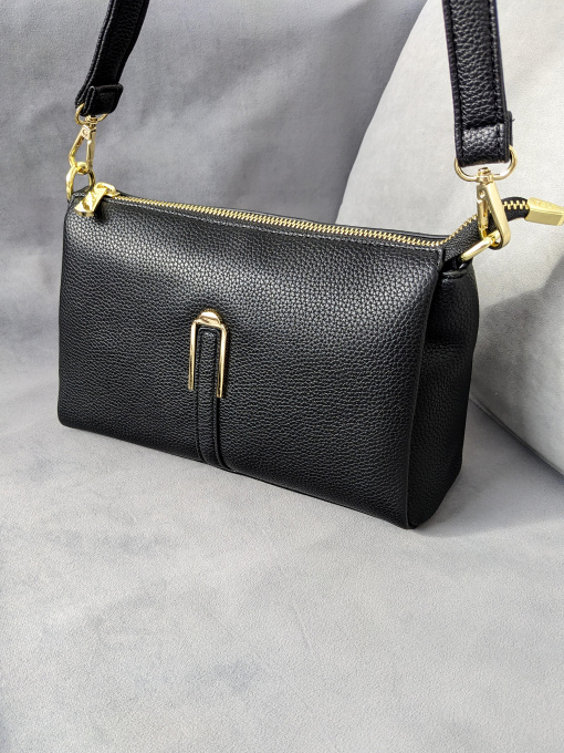 Практична та стильна жіноча сумка з якісної екошкіри модель 350015-1 Фото