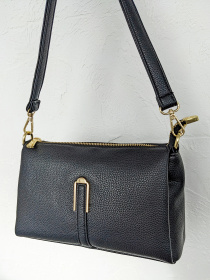 Практична та стильна жіноча сумка з якісної екошкіри модель 350015-1 Фото