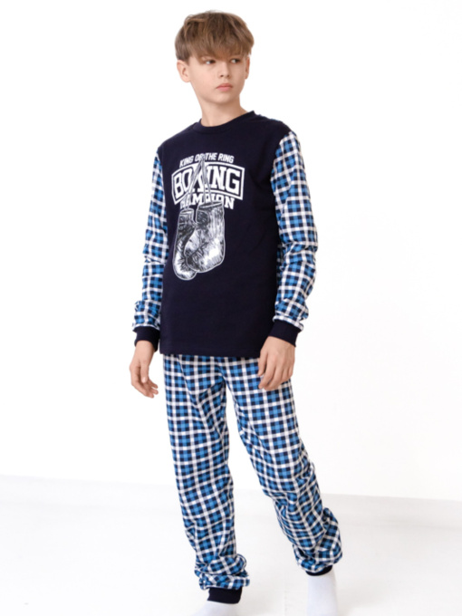 Піжама Носи своє модель 6076-024-33-1-1-kltinka-blakitnij-blij Фото