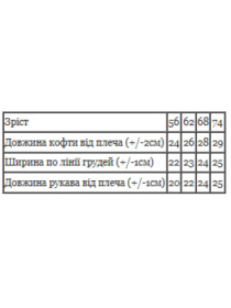 Кофточка ясельна для хлопчика, Різнокольоровий (мультиколор) Носи Своє (5036-024-4) модель 5036-024-4-rock-srij Фото