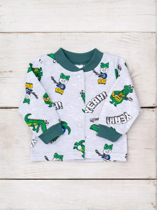 Кофточка ясельна для хлопчика, Різнокольоровий (мультиколор) Носи Своє (5036-024-4) модель 5036-024-4-rock-srij Фото