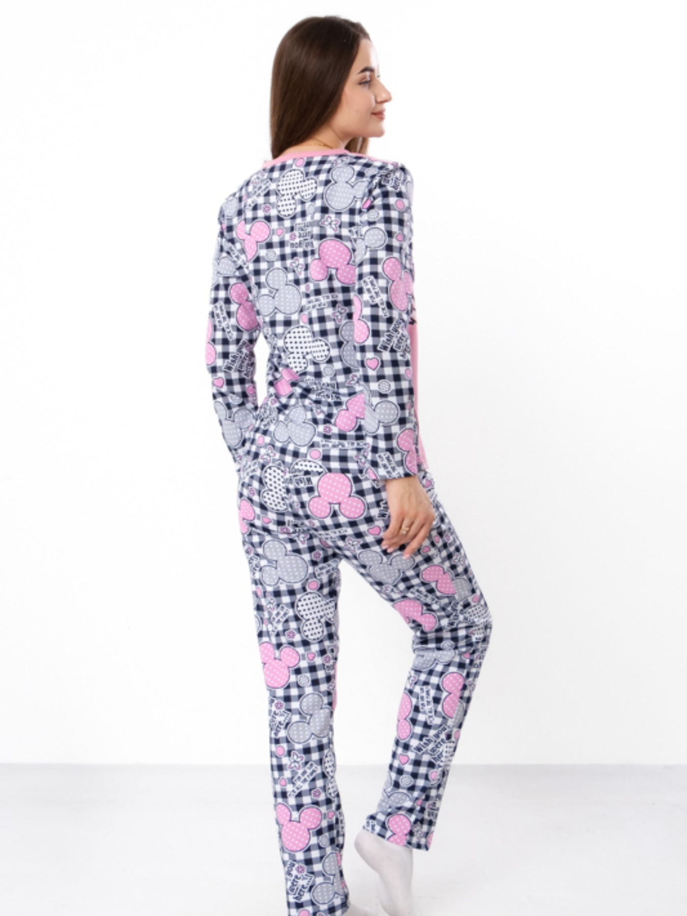 Пижама Носи своє модель 8240-024-33-1-mkk-srij-rozhevij Фото