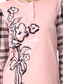 Пижама Носи своє модель 8240-024-33-1-kltinka-svtlo-persikovij Фото