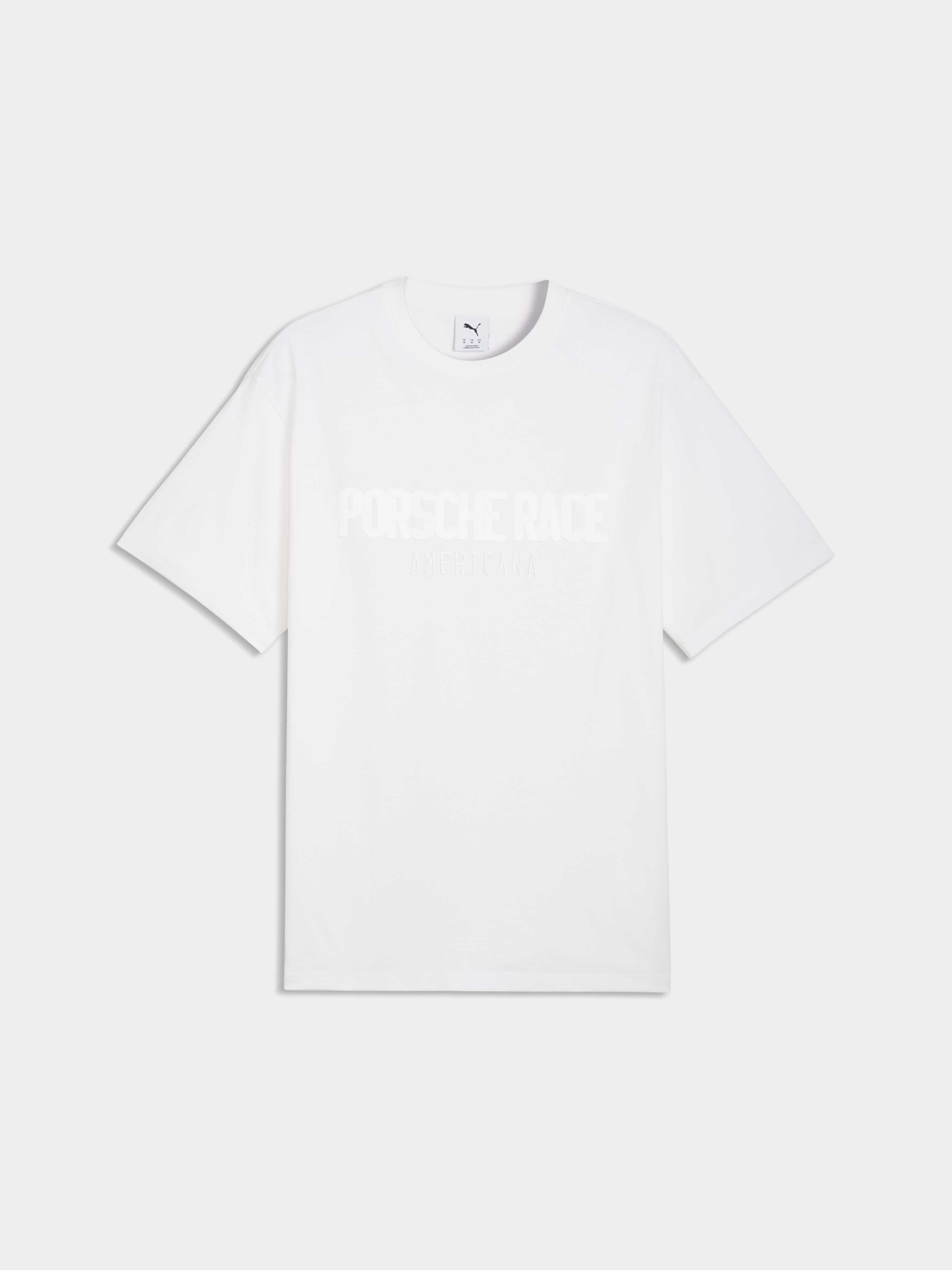 Чоловіча Футболка PUMA Pl Lifestyle Tee (634484_05) колір білий, матеріал комбінований верх